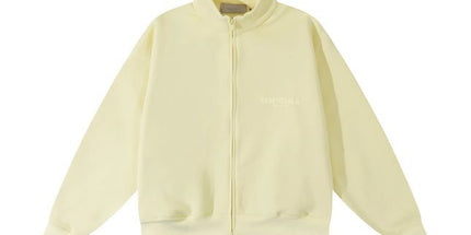 Essentials Flocked Zip Jacket