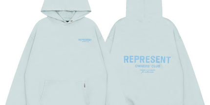 Represent Contrast Logo Hoodie