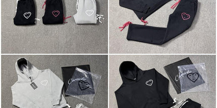 Carsicko Love Print Tracksuit Set