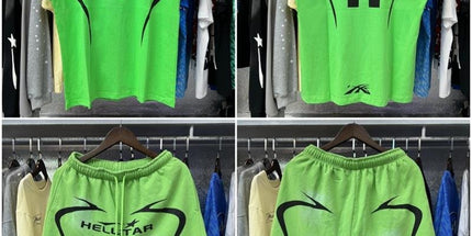 Hellstar Warm-Up T-Shirt & Shorts Set