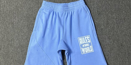 Alcatraz Vintage Letter Shorts