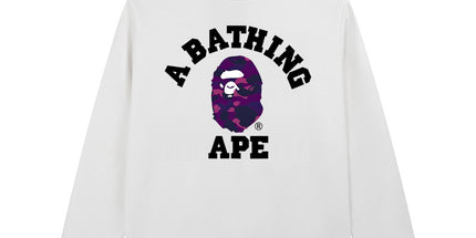 A Bathing Ape College L/S Tee