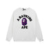S / 121 white purple