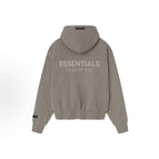 25. Zipper with gold foil in deep misty gray