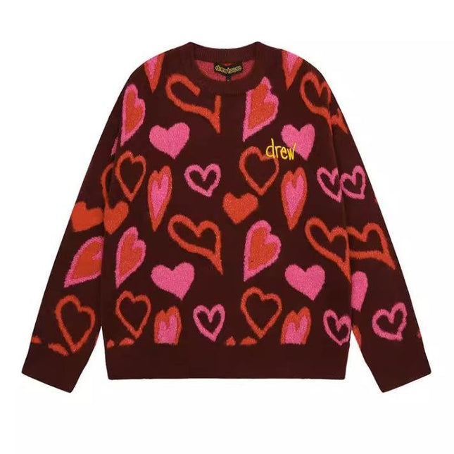 Drew Love Jacquard Sweater