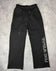 S / Black wide-leg sweatpants