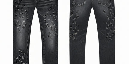 Purple Brand flare fit jeans