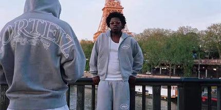 Men's Drill Grey Zip Hoodie