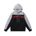 S / Black red sweater