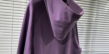 FAR Archive Purple Distressed Zip Hoodie