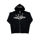 M8272 black and white jacket