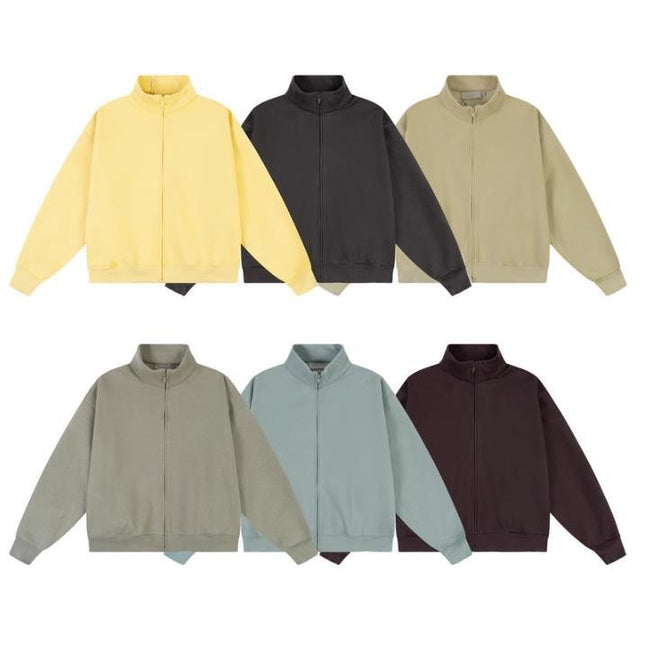 Essentials Silicone Logo Zip Jacket