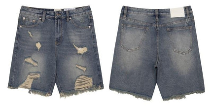 Gallery Dept Distressed Denim Shorts