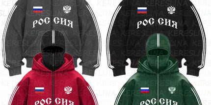 Double-Hood Y2K Zip Hoodie