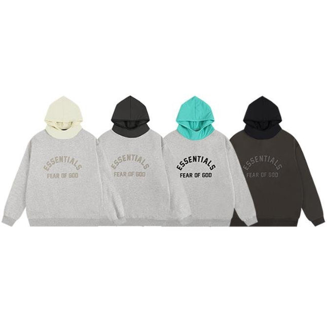 Essentials Stitched Logo Hoodie
