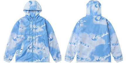 Trapstar Eagle Print Hooded Jacket
