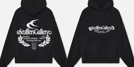 Short-Sleeve Letter Hoodie