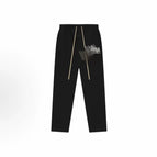 Alliance sweatpants with gray label and black