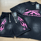661--7807 Washable Black Pink Set