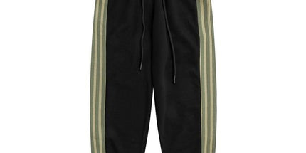 Essentials Three-Stripe Wide-Leg Joggers