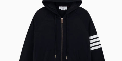 TB Four-Stripe Zip Hoodie