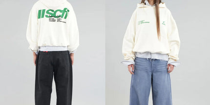 Short-Sleeve Letter Hoodie