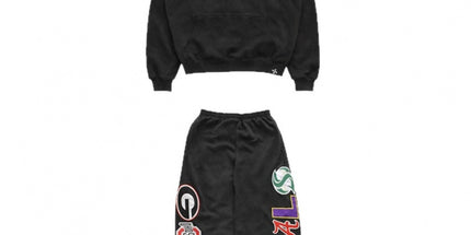 Y2K Print Tracksuit Set