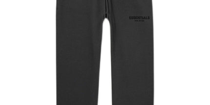 Essentials Flocked Wide-Leg Sweatpants