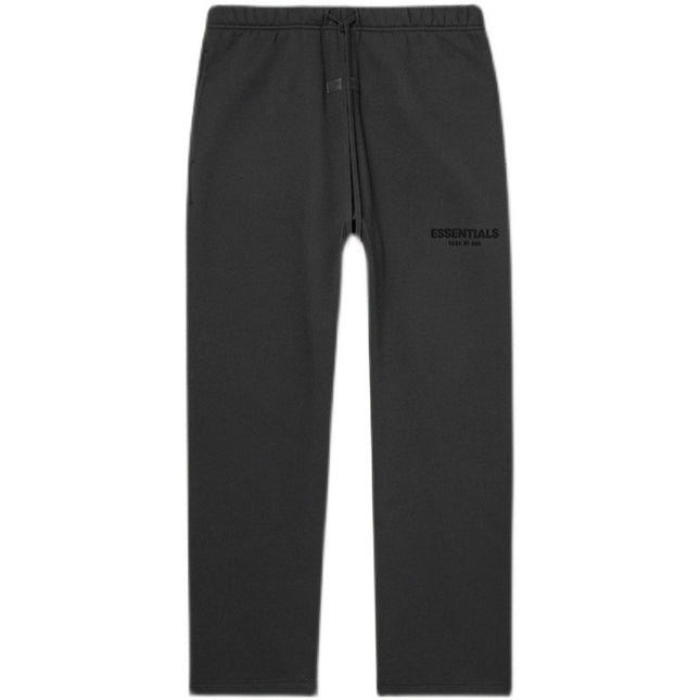 Essentials Flocked Wide-Leg Sweatpants