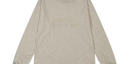 Essentials Silicone Flocked Long Sleeve T-Shirt