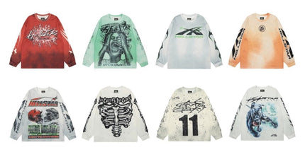 Hellstar Distressed Long Sleeve T-Shirt