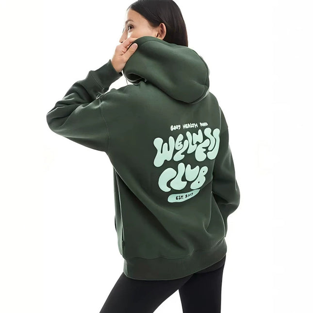Women's Drop-Shoulder Print Hoodie