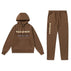 S / 8853 Coffee Suit