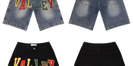 Vale Washed Denim Shorts