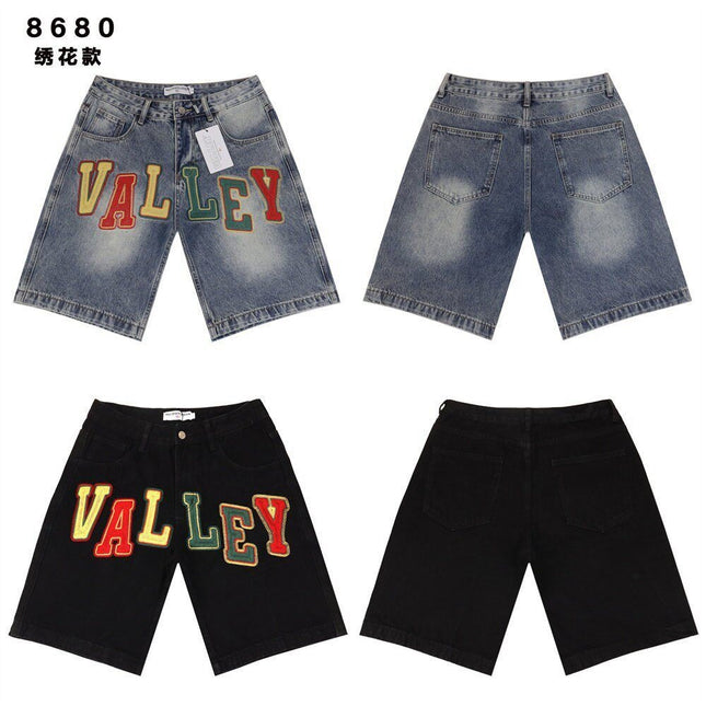 Vale Washed Denim Shorts