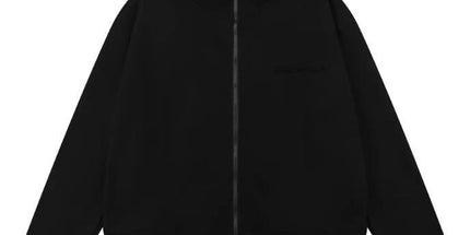 Essentials Flocked Zip Jacket