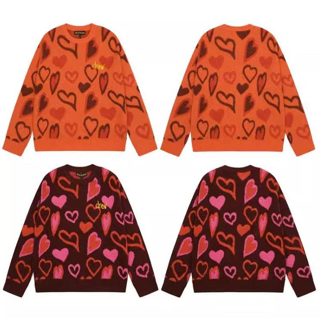 Drew Love Jacquard Sweater