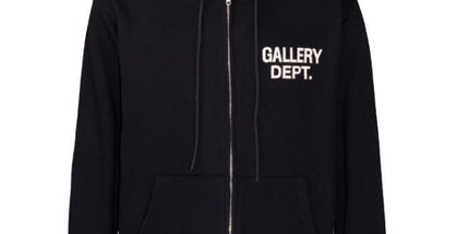 Gallery Dept Slogan Zip Hoodie