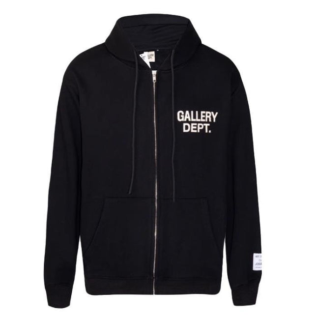 Gallery Dept Slogan Zip Hoodie