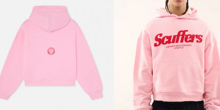 Short-Sleeve Letter Hoodie