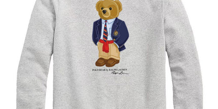 Men's Polo Bear Sweatshirt