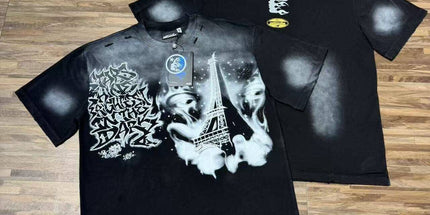 Men's Retro Letter T-Shirt