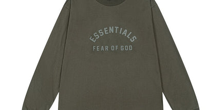 Essentials Silicone Flocked Long Sleeve T-Shirt