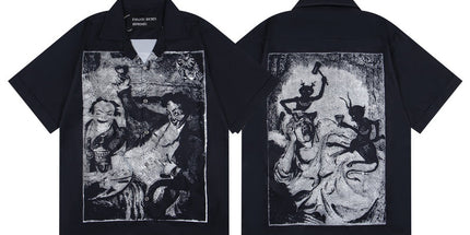 ERD Cracked Portrait T-Shirt
