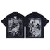 S / E403 patterned printed shirt