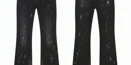 Purple Brand flare fit jeans