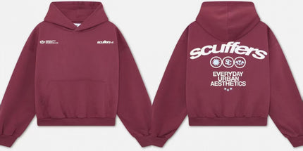 Short-Sleeve Letter Hoodie