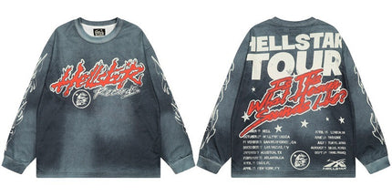 Hellstar Distressed Long Sleeve T-Shirt