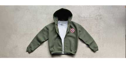 Sport Zip Hoodie Tracksuit Set