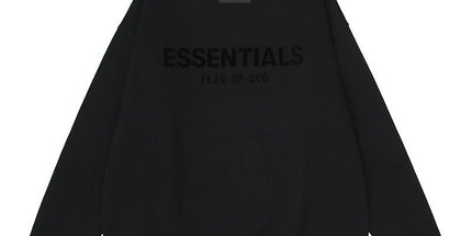 Essentials Flocked Crewneck Sweater